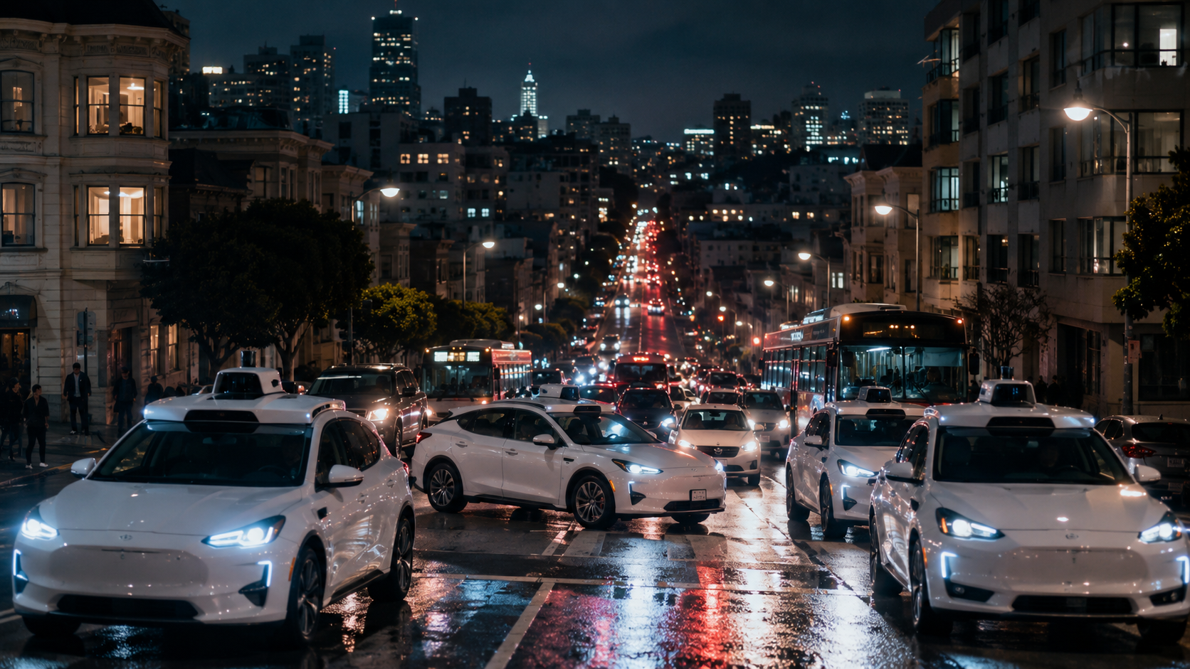 ¿Las ciudades del futuro? | Un robotaxi también genera embotellamientos