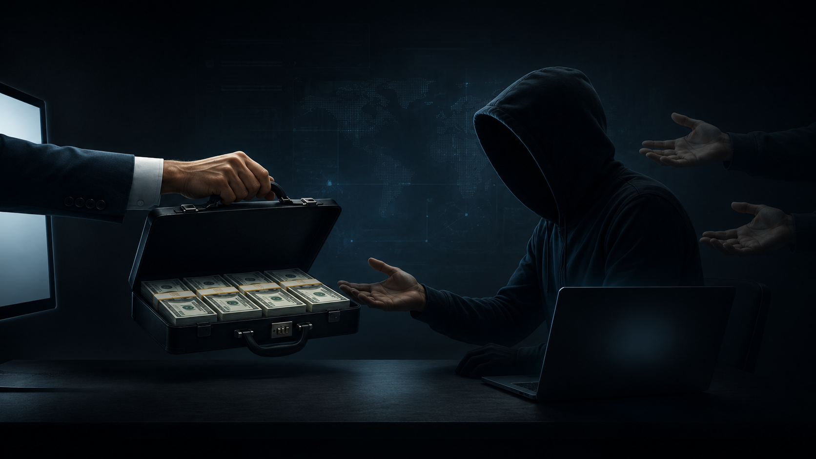 ¿El hacker prometió borrar tus datos? Ay, qué ternura