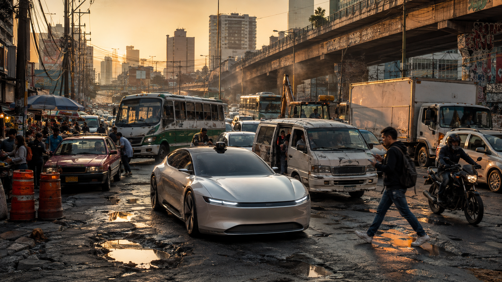 Robotaxis en México: el futuro queda bastante lejos